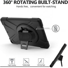 Estuche 360º Antigolpe 3 Capas iPad 9 10.2 2021 +base + Correa