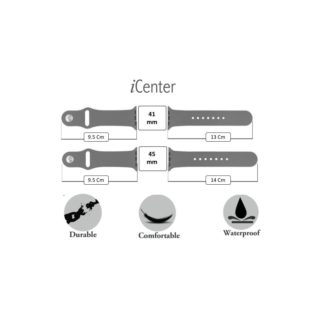 Pulso Correa Sport Silicona Apple Watch 41 mm