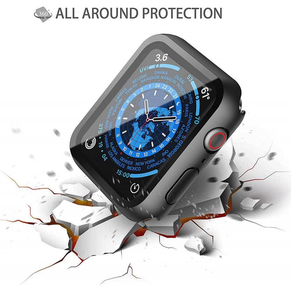 Vidrio Pantalla Protector 2 En 1 Apple Watch 41 Mm Serie 7