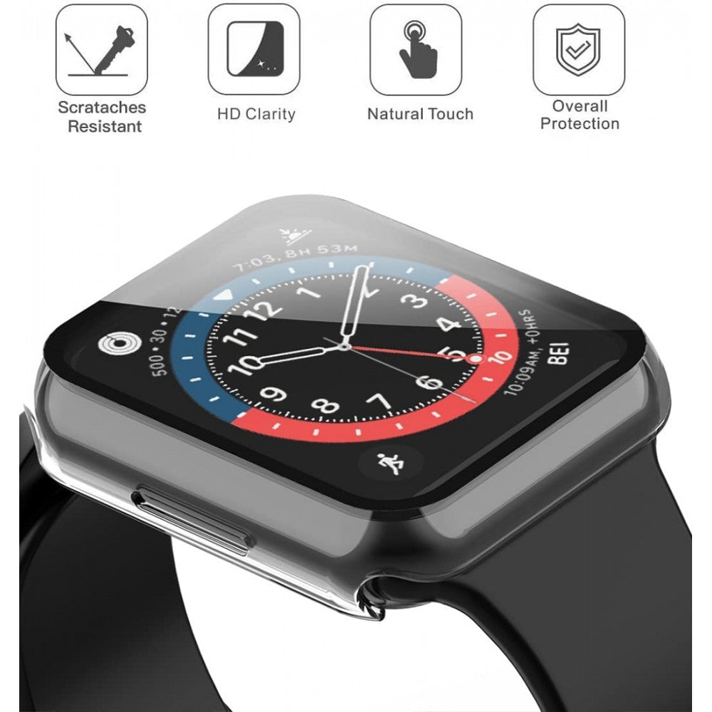 Vidrio Pantalla Protector 2 En 1 Apple Watch 41 Mm Serie 7