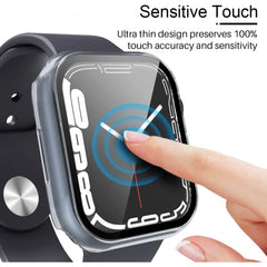 Vidrio Pantalla Protector 2 En 1 Apple Watch 41 Mm Serie 7