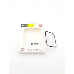 Vidrio Pantalla Protector 2 En 1 Apple Watch 41 Mm Serie 7