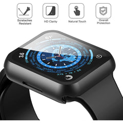 Vidrio Pantalla Protector 2 En 1 Apple Watch 41 Mm Serie 7