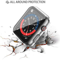 Vidrio Pantalla Protector 2 En 1 Apple Watch 45 Mm Serie 7/8/9