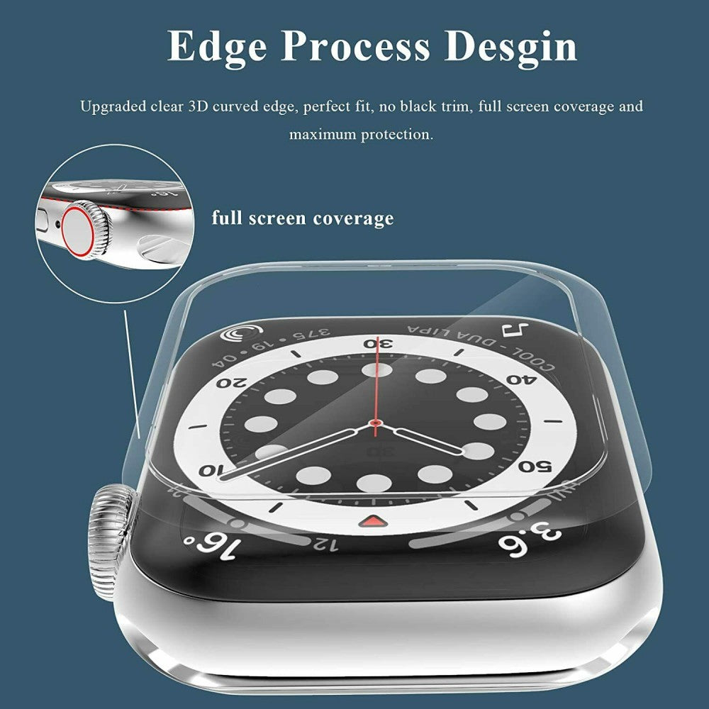 Vidrio Pantalla Protector 3D Apple Watch 41 Mm Serie 7 + kit