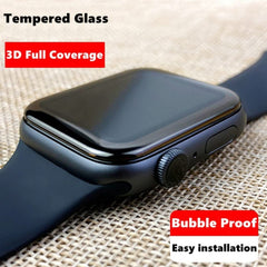Vidrio Pantalla Protector 3D Apple Watch 45 Mm Serie 7/8/9 + kit