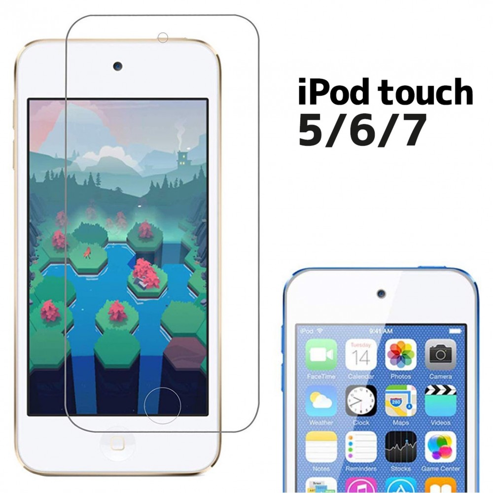 Vidrio Pantalla Templado iPod Touch 5 6 7 Transparente + Kit