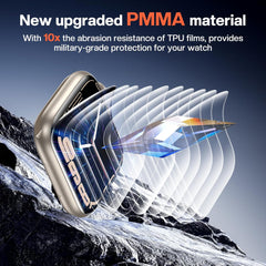 Protector Pantalla Nanoflex Apple Watch 38 40 41 42 44 45 46 + kit instalación