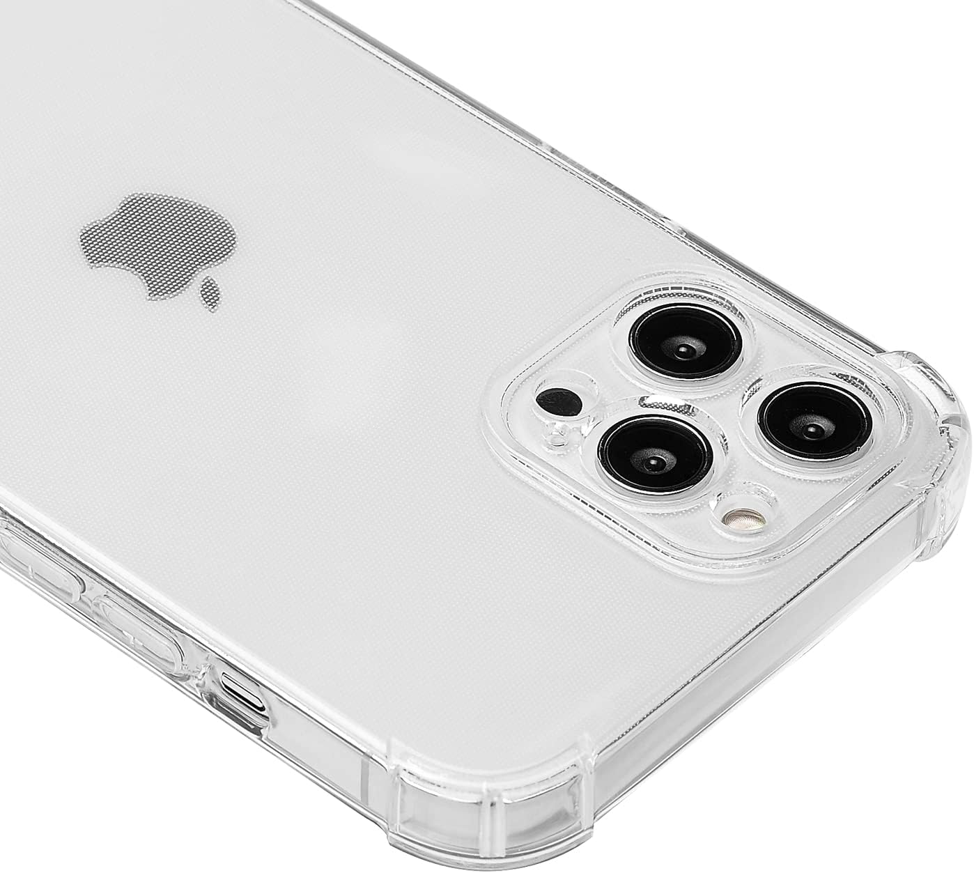 Carcasa antichoque  iPhone 12 iPhone 12 Pro  Flexigel  protección lente