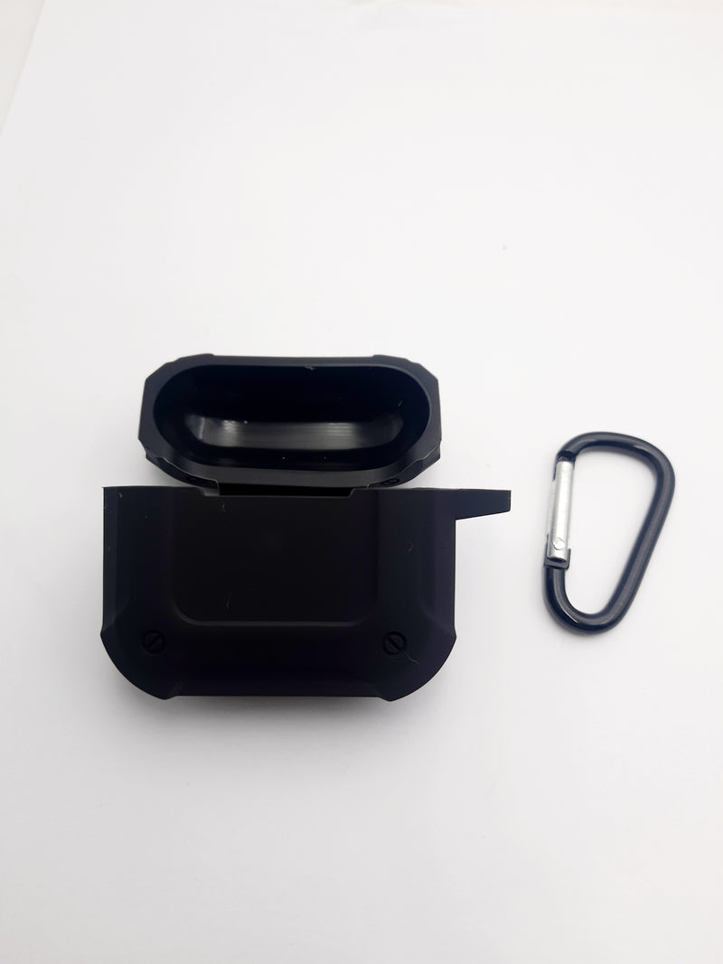 Carcasa Antichoque Para AirPods 3 Gen 2021 Silicona + Clip