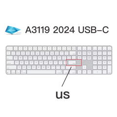 Protector Teclado iMac A3119 Apple Magic touch ID Numérico INGLES