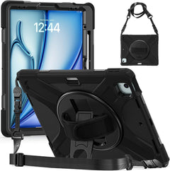 Estuche Antigolpe 360 + Bumper iPad Air 13 2024 2025 Base 3 Capas