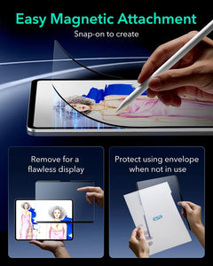 Protector Pantalla magnético  Paper-like Para iPad Air 13  Pro 13 2024 2025