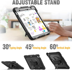 Estuche Antigolpe 360 iPad Air 13 2024 2025 + Pantalla + Base