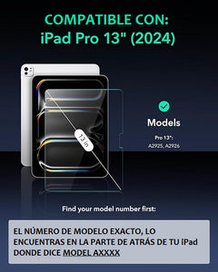 Vidrio Templado Premium Para Pantalla iPad Pro 13¨ M4 2024