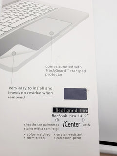 Protector Palmguard Macbook Pro 14  M1 A2442/ M2 A2779 / M3 A2918 A2992  / M4 A3401 A3112   A3185 Apoya Manos
