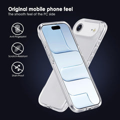 COMBO Funda + Vidrio - Carcasa Protectora  2 En 1 Tpu Y Pc 360° Antigolpes  Para iPhone 17  Air