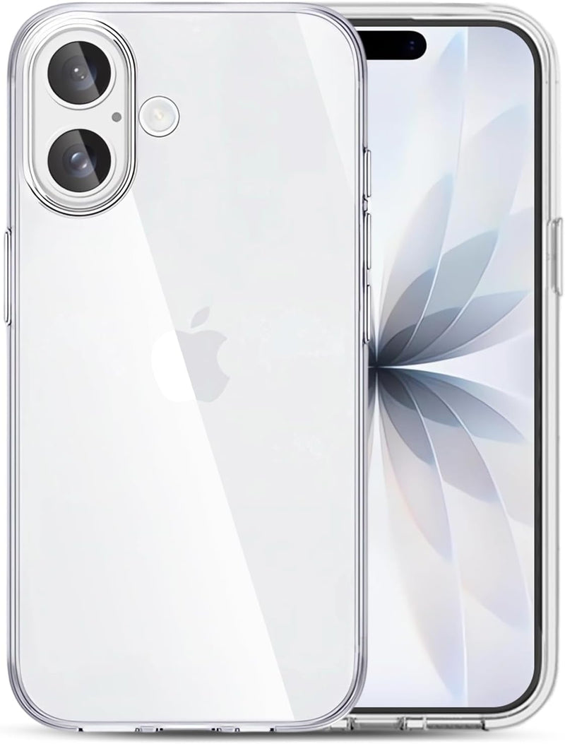 COMBO Funda + Vidrio - Carcasa Protectora  2 En 1 Tpu Y Pc 360° Antigolpes  Para iPhone 17