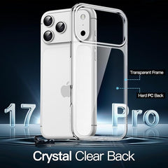 COMBO Funda + Vidrio - Carcasa Protectora  2 En 1 Tpu Y Pc 360° Antigolpes  Para iPhone 17 Pro