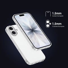 COMBO Funda + Vidrio - Carcasa Protectora  2 En 1 Tpu Y Pc 360° Antigolpes  Para iPhone 17