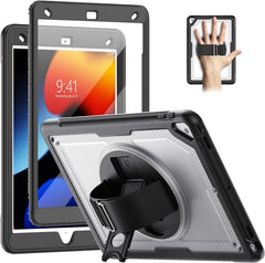 Estuche Antigolpe Full 360° Base Giratoria iPad 7  8 9 10.2