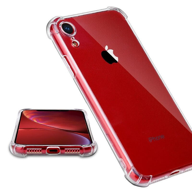Carcasa iPhone XR  Estuche Flexigel TPU Reforzada Transparente