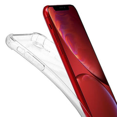 Carcasa iPhone XR  Estuche Flexigel TPU Reforzada Transparente