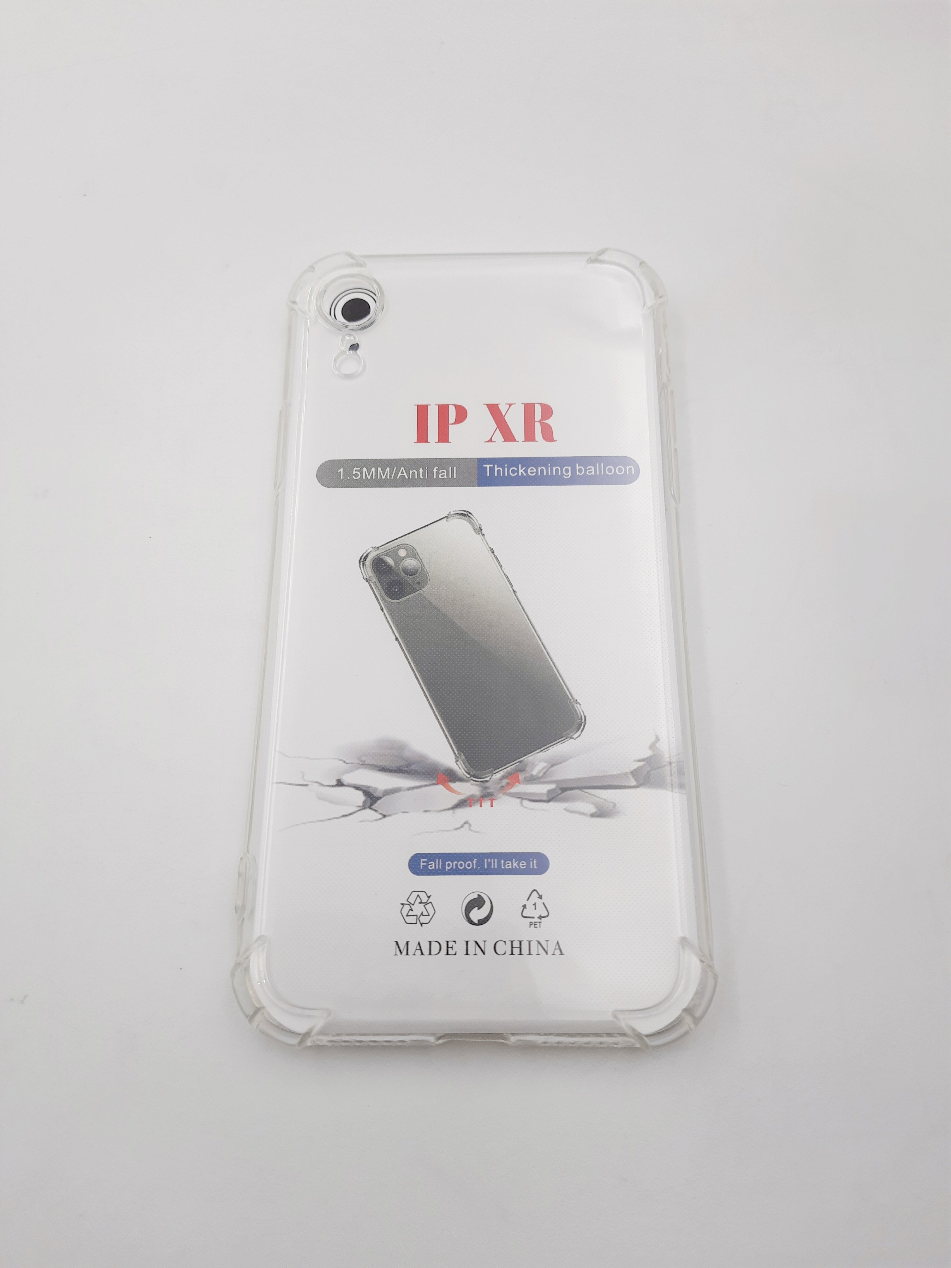 Material certificado® iPhone XR transparente funda transparente