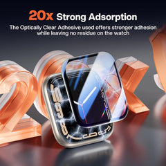 Protector Pantalla Nanoflex Apple Watch 38 40 41 42 44 45 46 + kit instalación