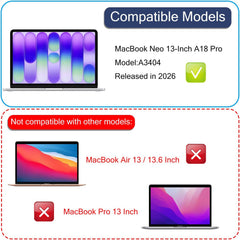 Protector Pantalla Vidrio Macbook Neo 13 A18 A3404 Premium