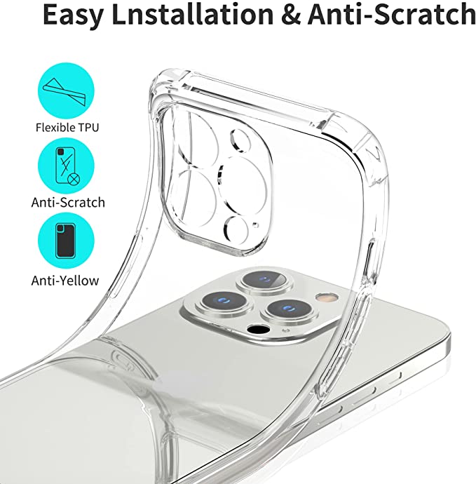 Carcasa Flexigel Antichoque Para iPhone 13 Pro