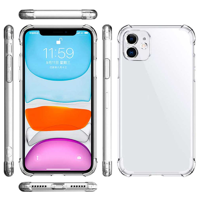 Carcasa TPU  Antichoque iPhone 11   Protección lente