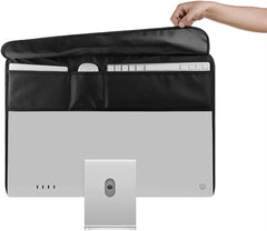 Funda Protectora Cuero Pu Para Apple iMac 21.5¨- 24¨ - 27¨ + Bolsillo