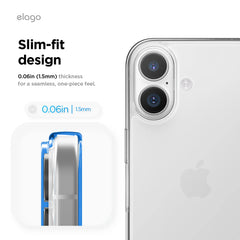 COMBO Funda + Vidrio - Carcasa Protectora  2 En 1 Tpu Y Pc 360° Antigolpes  Para iPhone 17