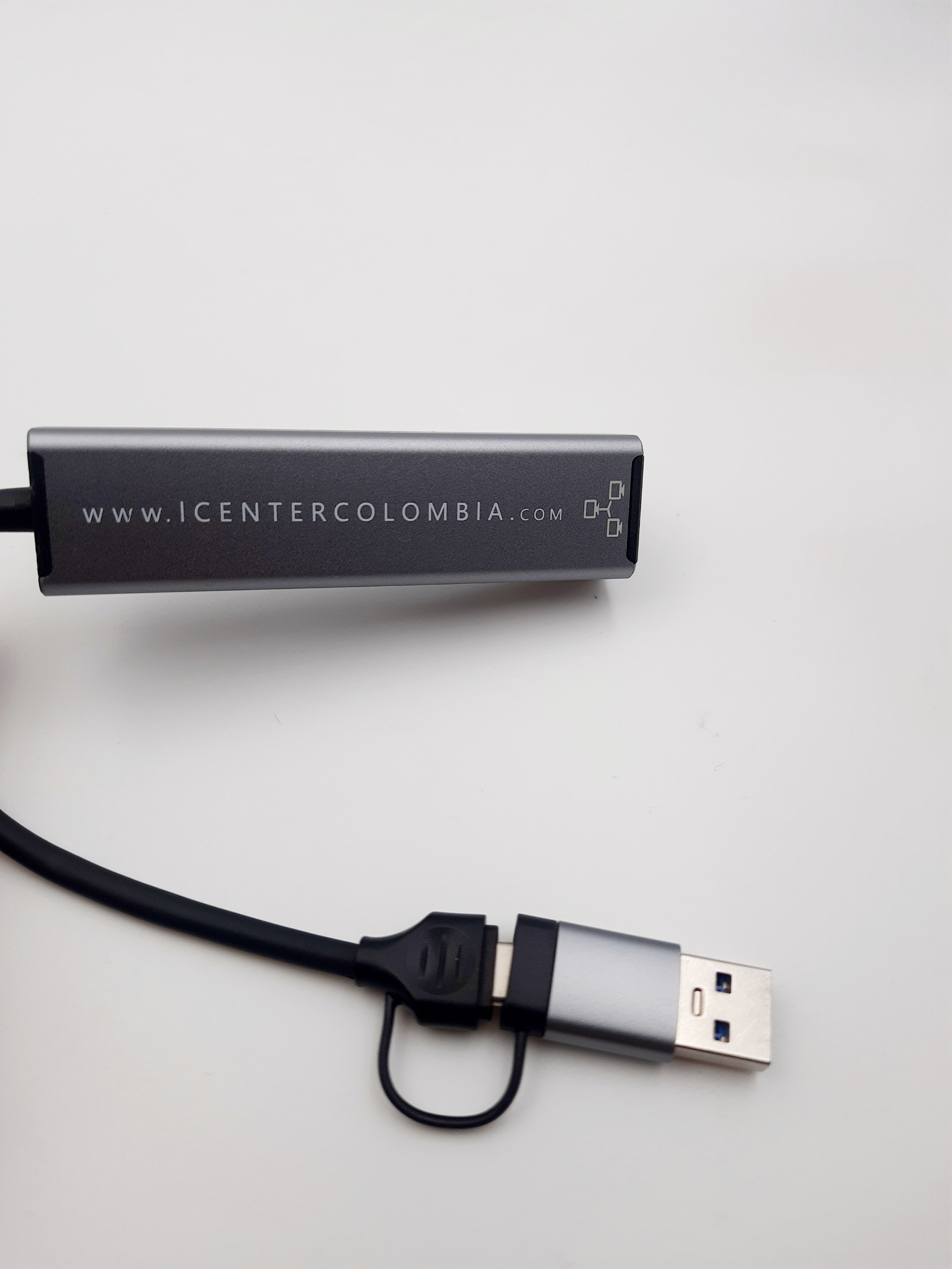 Adaptador Thunderbolt 3 Usb C A Ethernet Macbook Pro iMac – iCenter Colombia