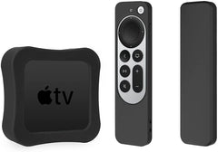 Combo Estuche Apple Tv 4k 2021 Forro Antigolpe Control + Cuerda
