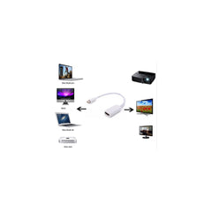 Adaptador Macbook Mini Display - Thunderbolt A Tv Hdmi 4K Ultra HD