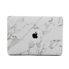 Carcasa Cuero Pu Marmol Macbook Air 13 M2 2022 A2681 M3 A3113 A3240