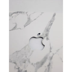 Carcasa Cuero Pu Marmol Macbook Air 13 M2 2022 A2681 M3 A3113