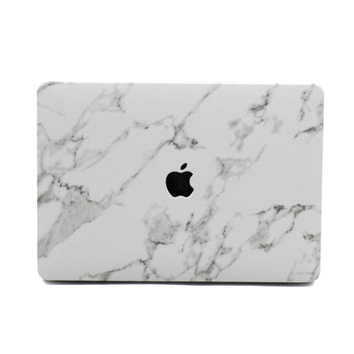 Carcasa Cuero Pu Marmol Macbook Air 13 M2 2022 A2681 M3 A3113 A3240