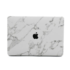 Carcasa Cuero Pu Marmol Macbook Air 13 M2 2022 A2681 M3 A3113 A3240