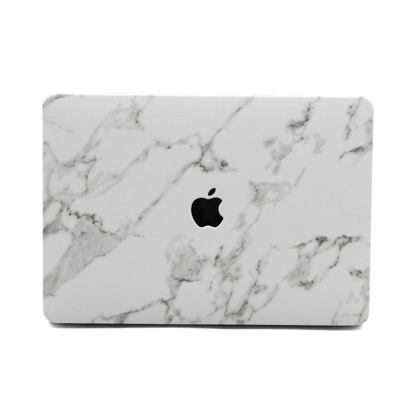 Carcasa Cuero Pu Marmol Macbook Air 13 M2 2022 A2681 M3 A3113 A3240