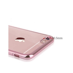 Carcasa Estuche Tpu iPhone 7 PLUS / 8 PLUS  Transparente Electroplata
