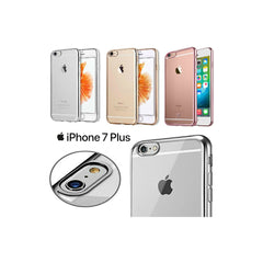 Carcasa Estuche Tpu iPhone 7 PLUS / 8 PLUS  Transparente Electroplata