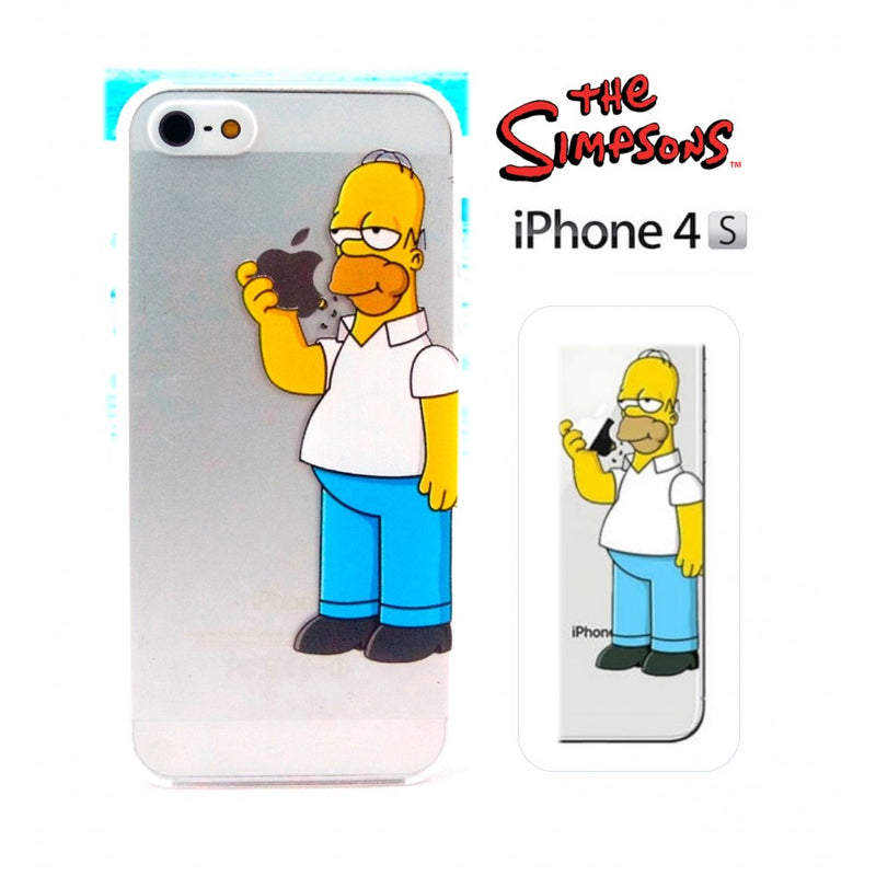 Carcasa Forro Estuche Homero Tpu iPhone 4 4s Simpson