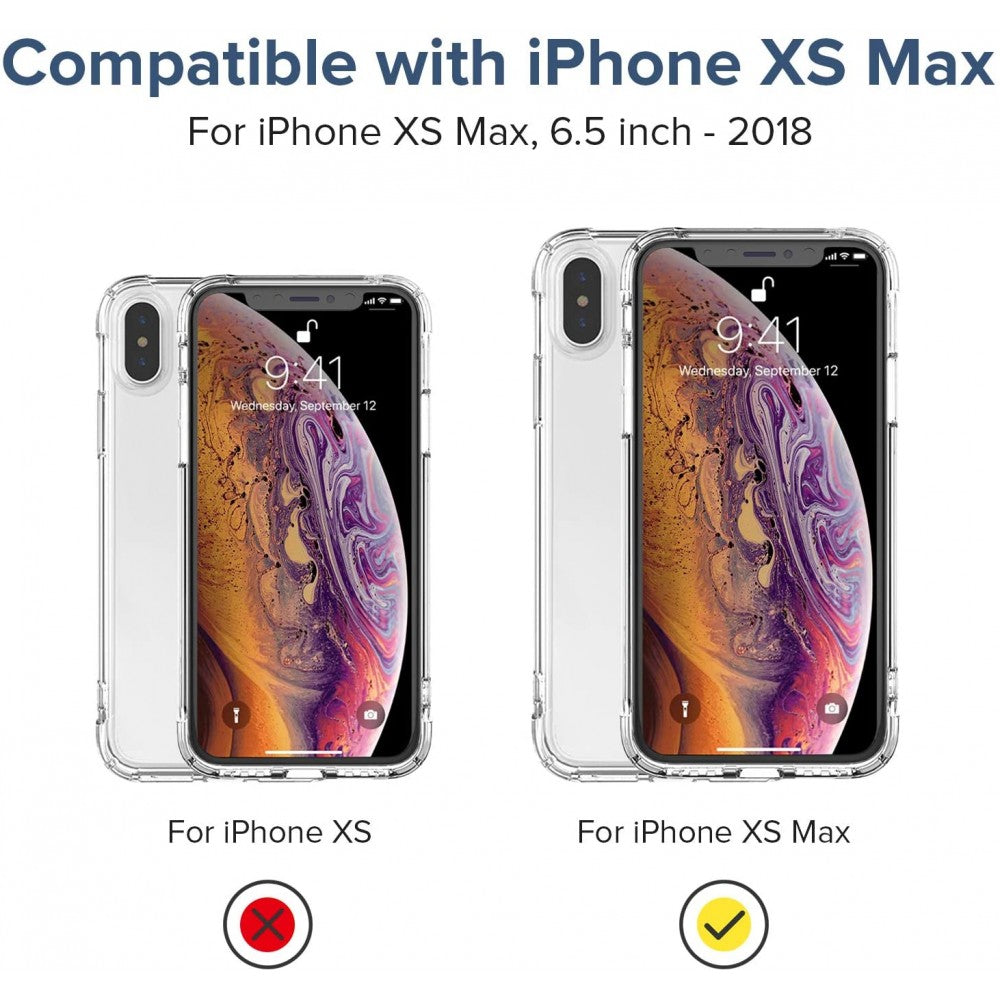 Carcasa forro funda  iPhone  XS MAX  Reforzada TPU Flexigel