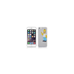 Carcasa Homero Simpson iPhone 6 Plus 6s Plus TPU Transparente