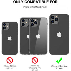 Carcasa iPhone 12 Pro Max Estuche Flexigel reforzada Tpu