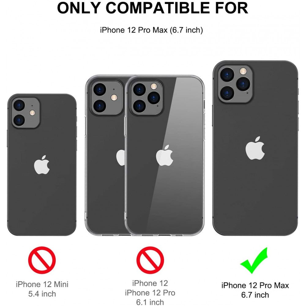 Carcasa iPhone 12 Pro Max Estuche Silicone Case Colores