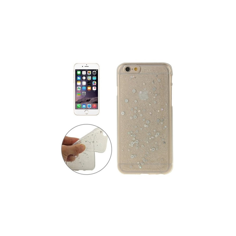Carcasa Iphone 6 6s Tpu Estuche Forro Transparente lentejuela